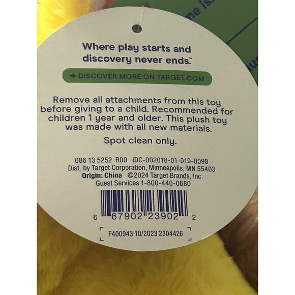 Gigglescape 14 Inch Giraffe Stuffed Animal - Picture 5 of 7